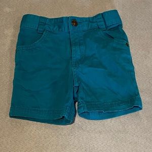 OshKosh Dark Teal Blue Boys Shorts Size 18 Months